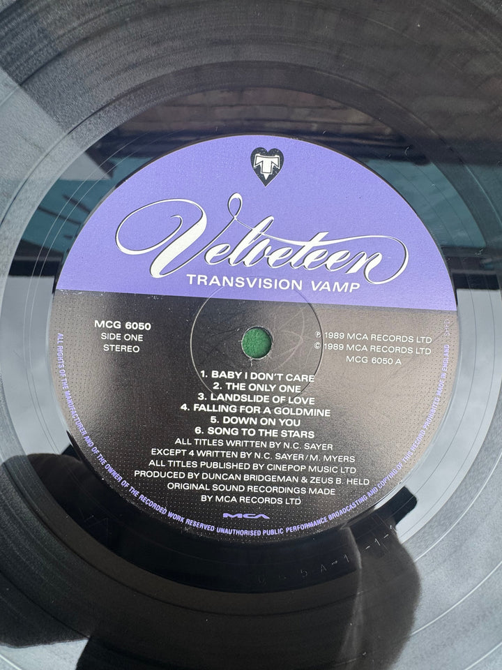 Transvision Vamp Velveteen Vinyl Record - Think Vintage