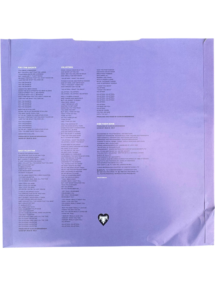 Transvision Vamp Velveteen Vinyl Record - Think Vintage Online Ltd