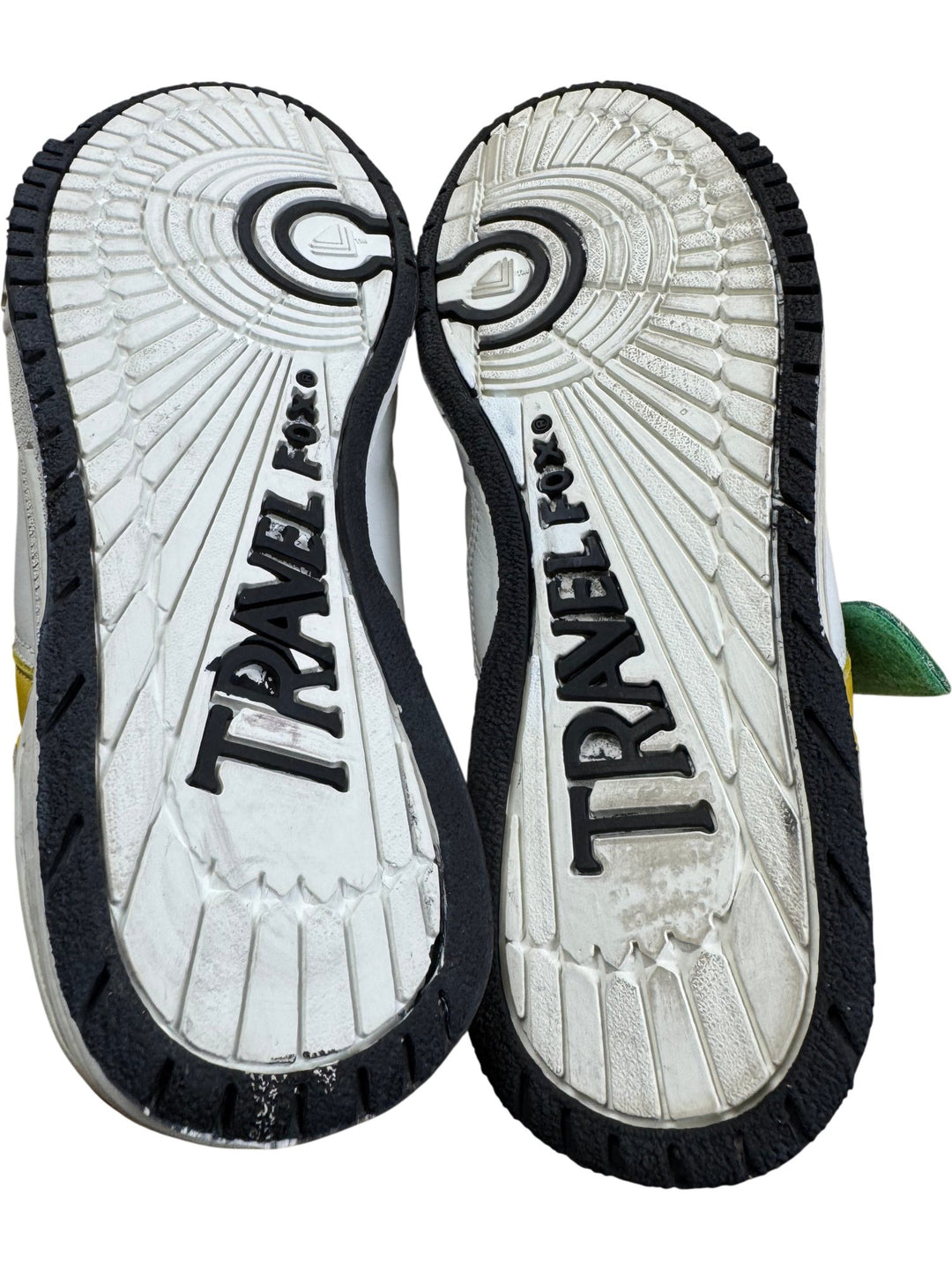 Travel Fox High-Top Multicolor Sneakers - Size 7 - Think Vintage ltd