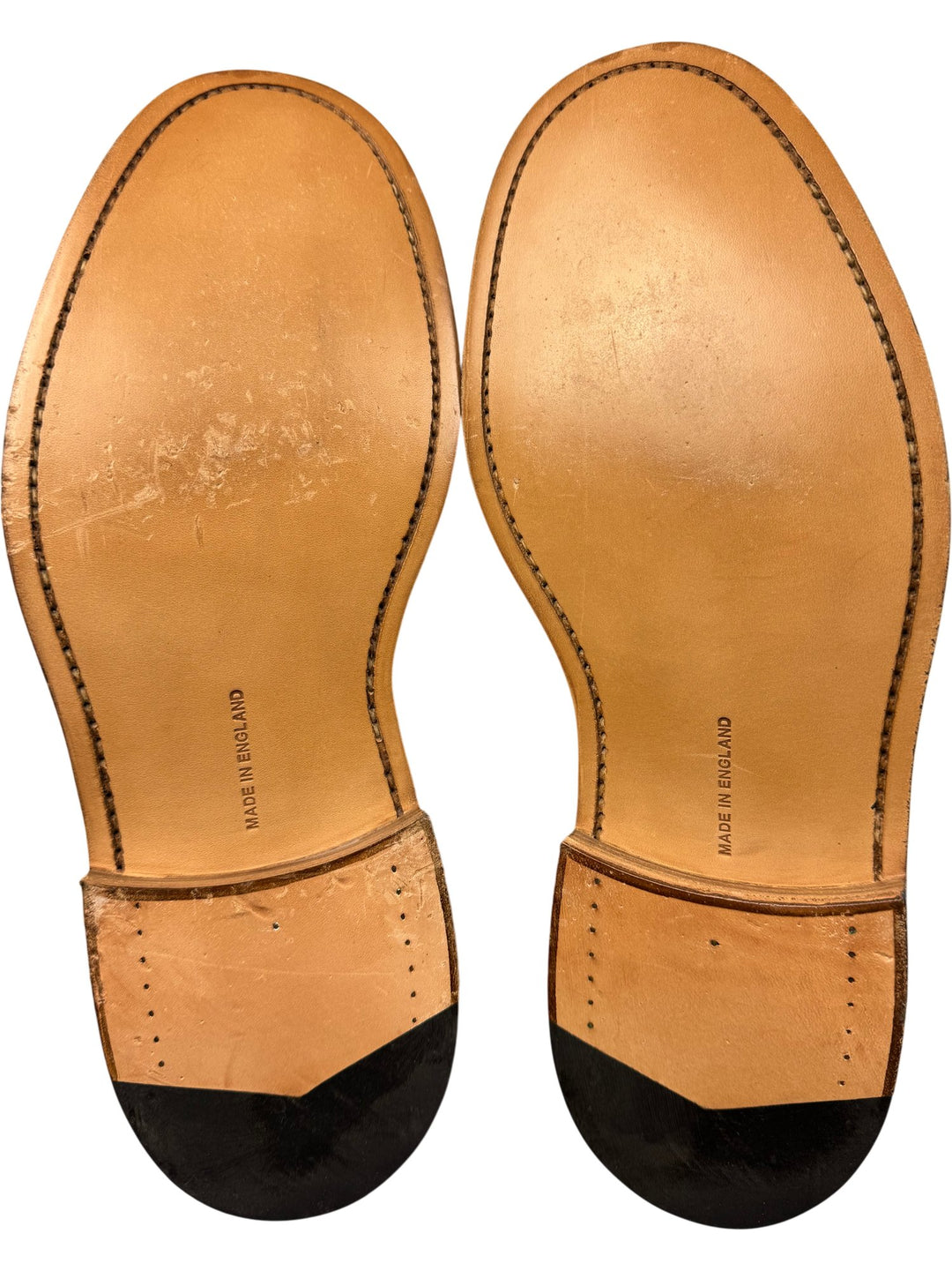 Tricker's Brown Leather Derby Shoes - 12.5