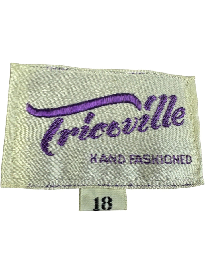 Tricoville Hand Fashioned Shimmer Knit Dress - M