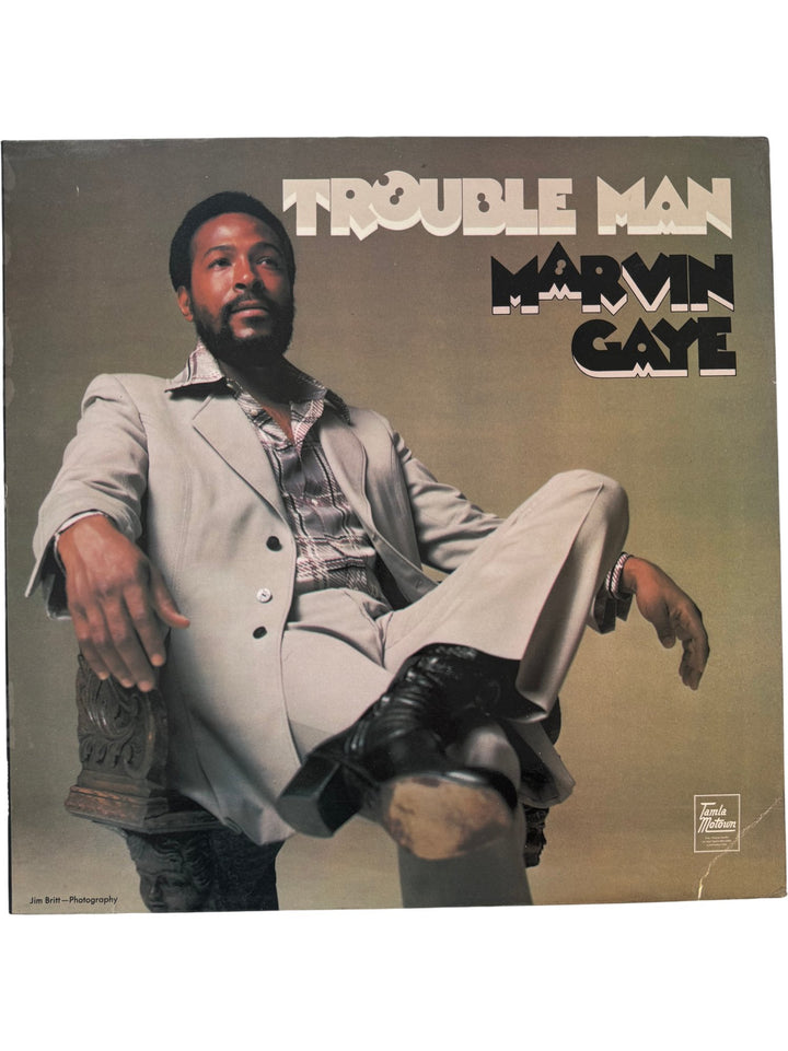 Trouble Man Soundtrack Vinyl Record - Very Good - Think Vintage ltd