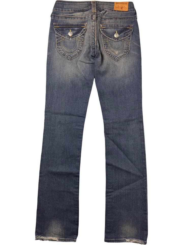 True Religion Straight Leg Jeans - W30 - Think Vintage ltd