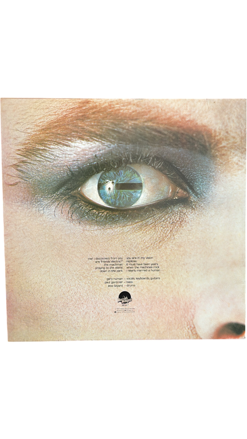 Tubeway Army Replicas Vinyl Album - Think Vintage Online Ltd