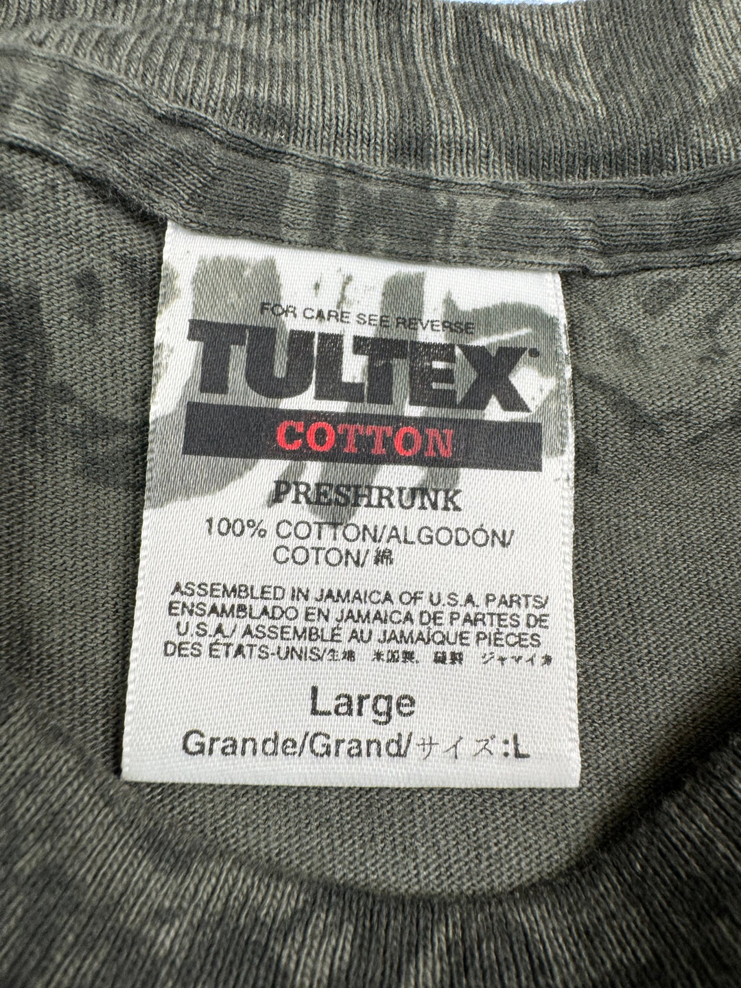 Tultex Graphic T-Shirt - L - Think Vintage Online Ltd