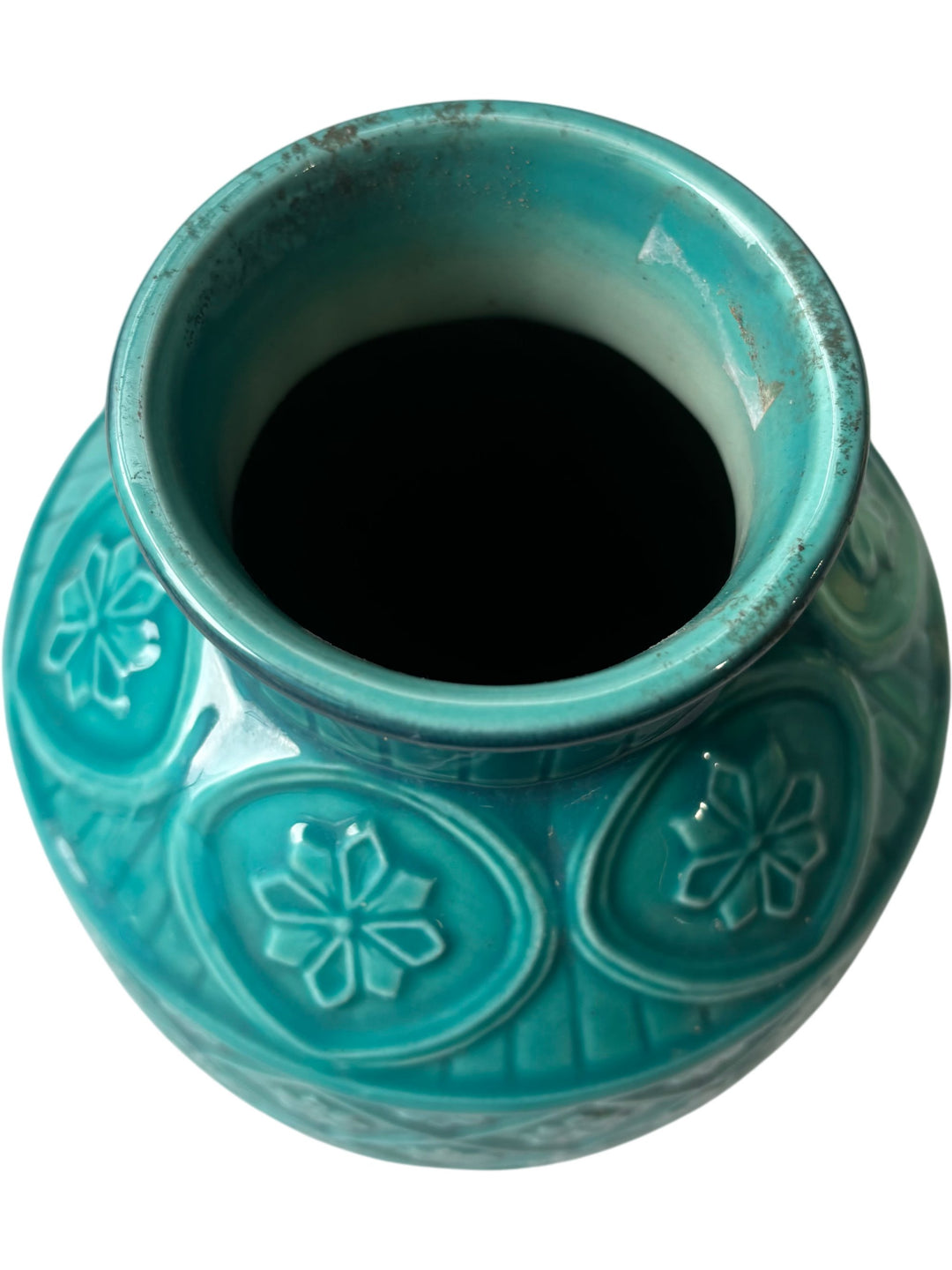 Turquoise Cathay Besswick Vase - Think Vintage ltd