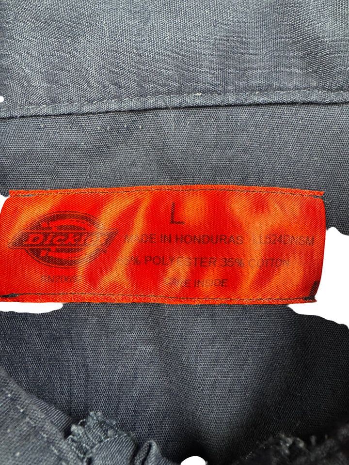 Two-Tone Long Sleeve Workwear Shirt - XL - Think Vintage Online Ltd