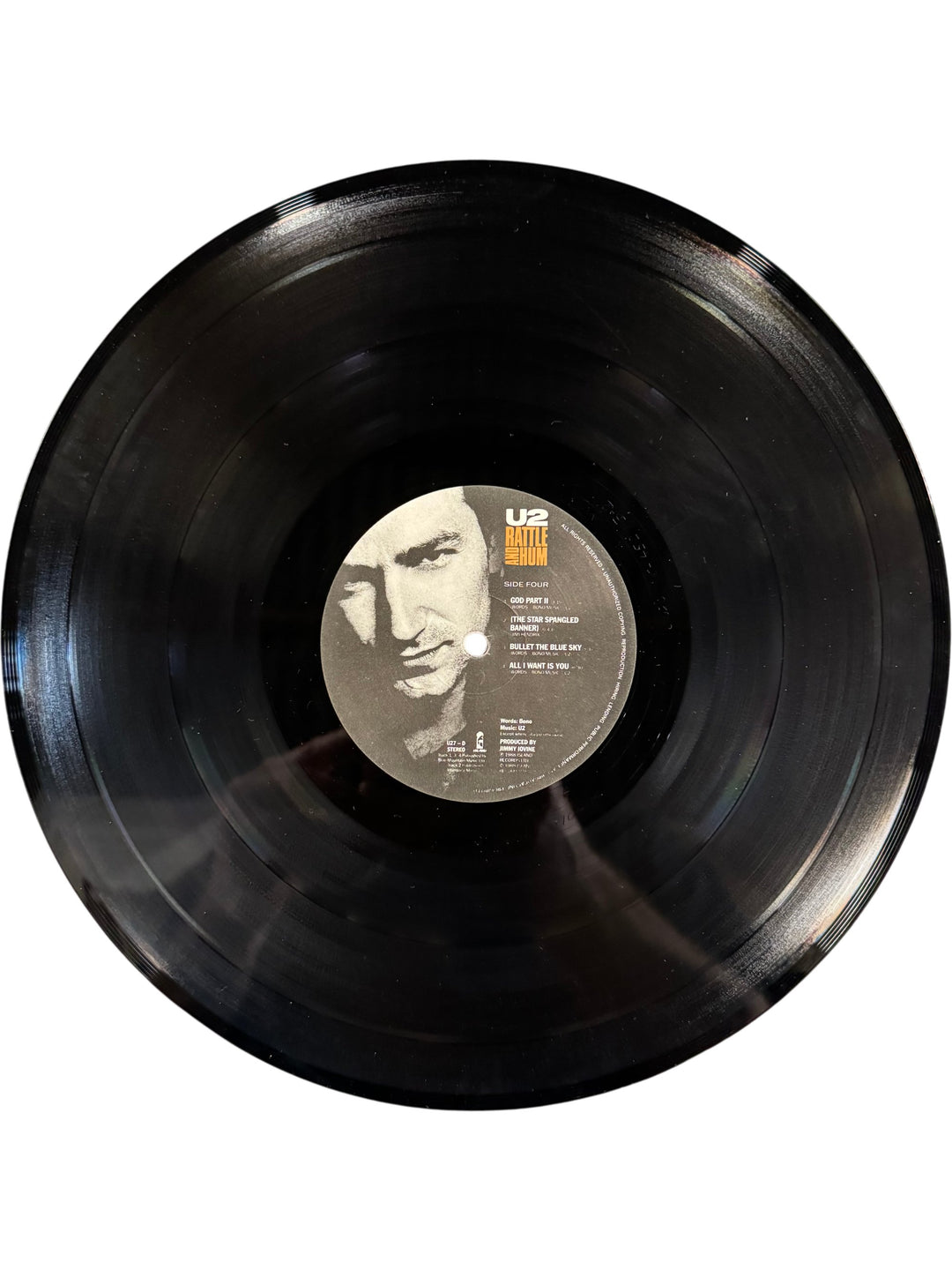 U2 Rattle And Hum Vinyl Album - Think Vintage