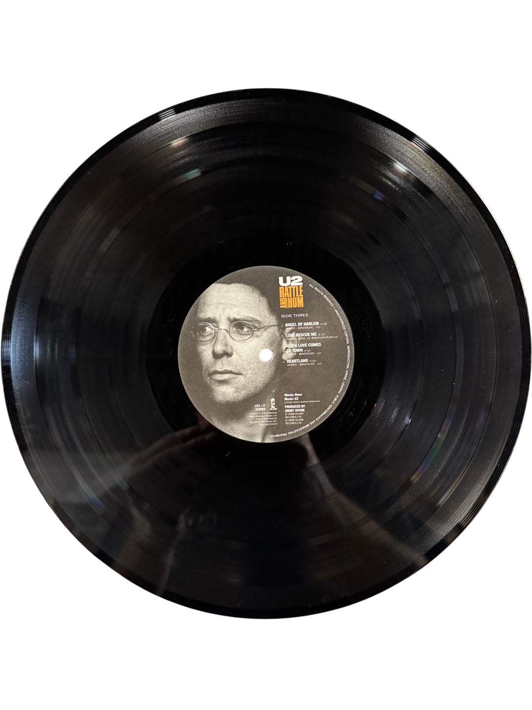 U2 Rattle And Hum Vinyl Album - Think Vintage