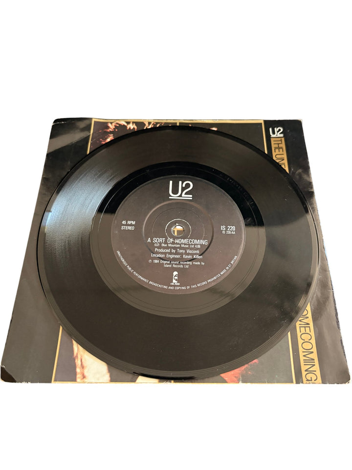 U2 The Unforgettable Fire Vinyl Record - Fair - Think Vintage ltd