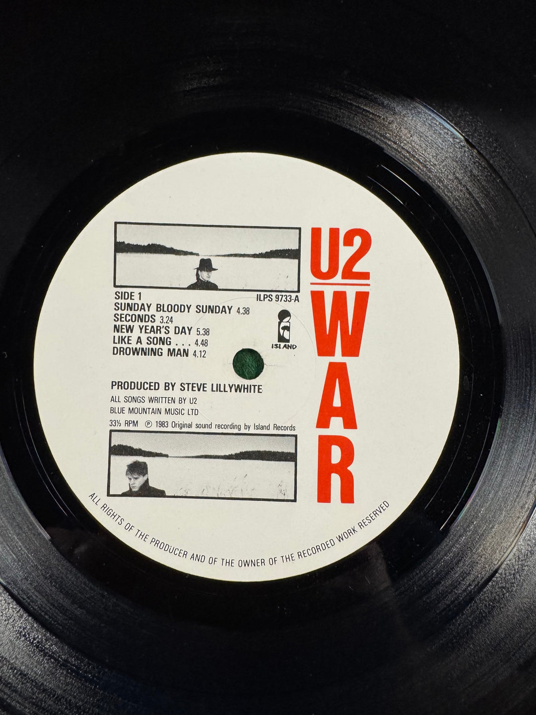 U2 War Vinyl Record 1983 - Think Vintage