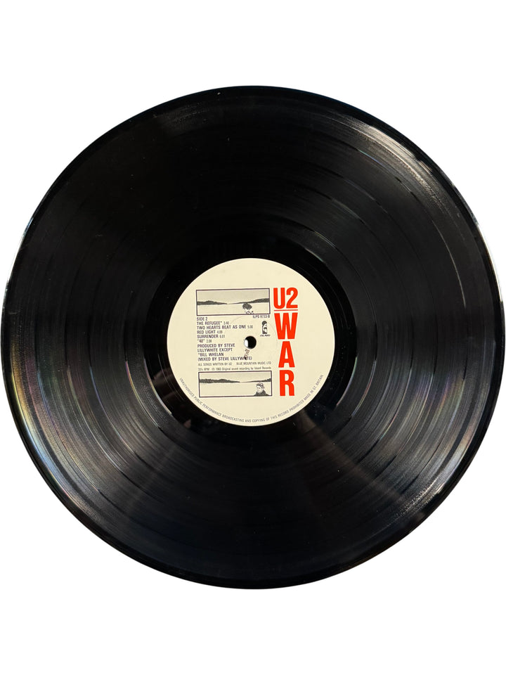 U2 War Vinyl Record 1983 - Think Vintage