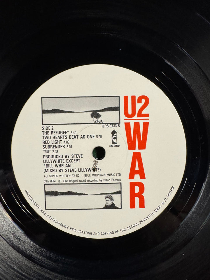 U2 War Vinyl Record 1983 - Think Vintage
