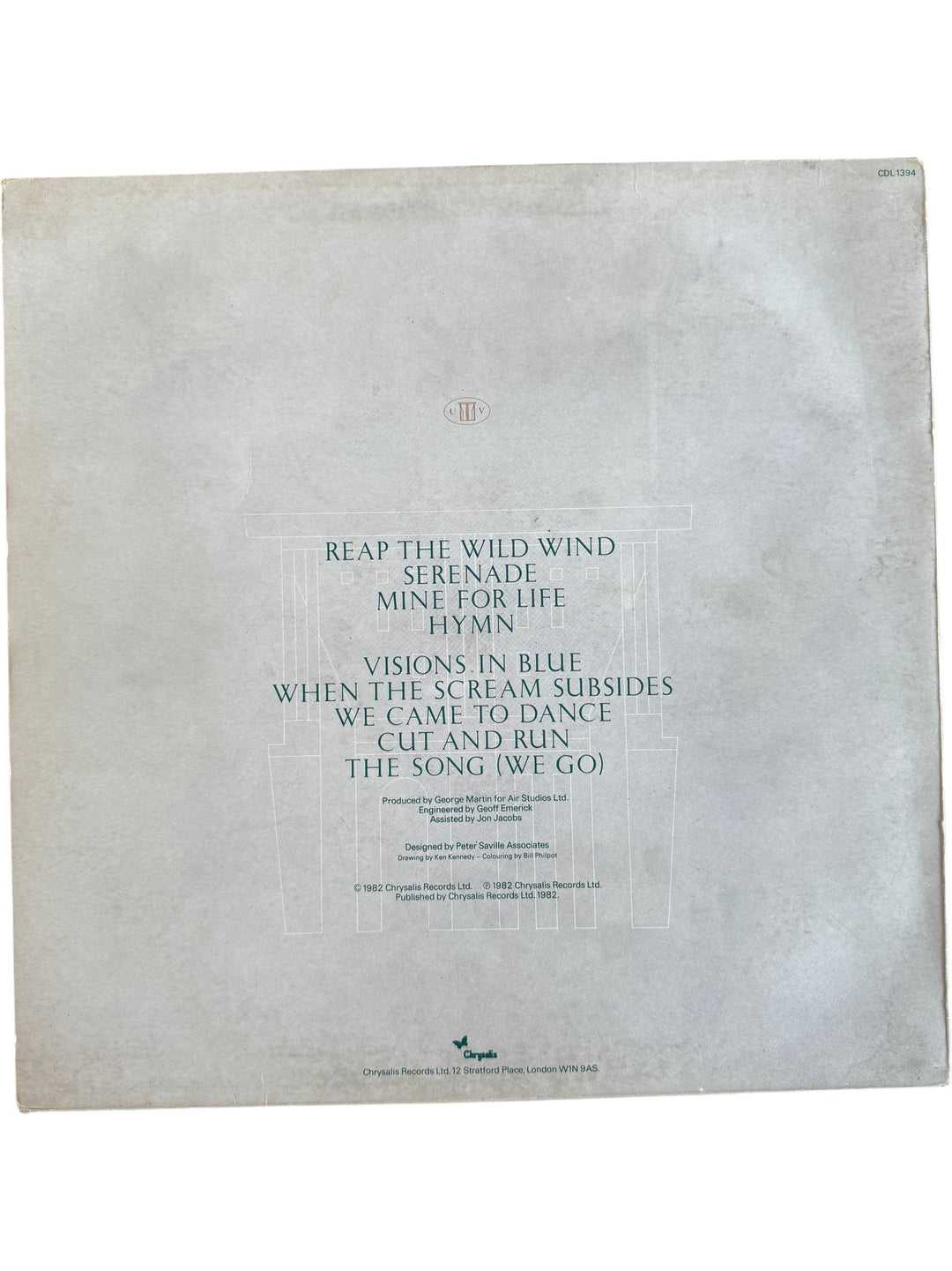 Ultravox Quartet Vinyl Record - Fair - Think Vintage ltd