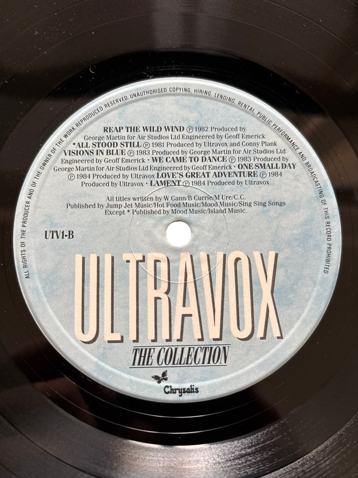 Ultravox The Collection Vinyl - Good - Think Vintage ltd
