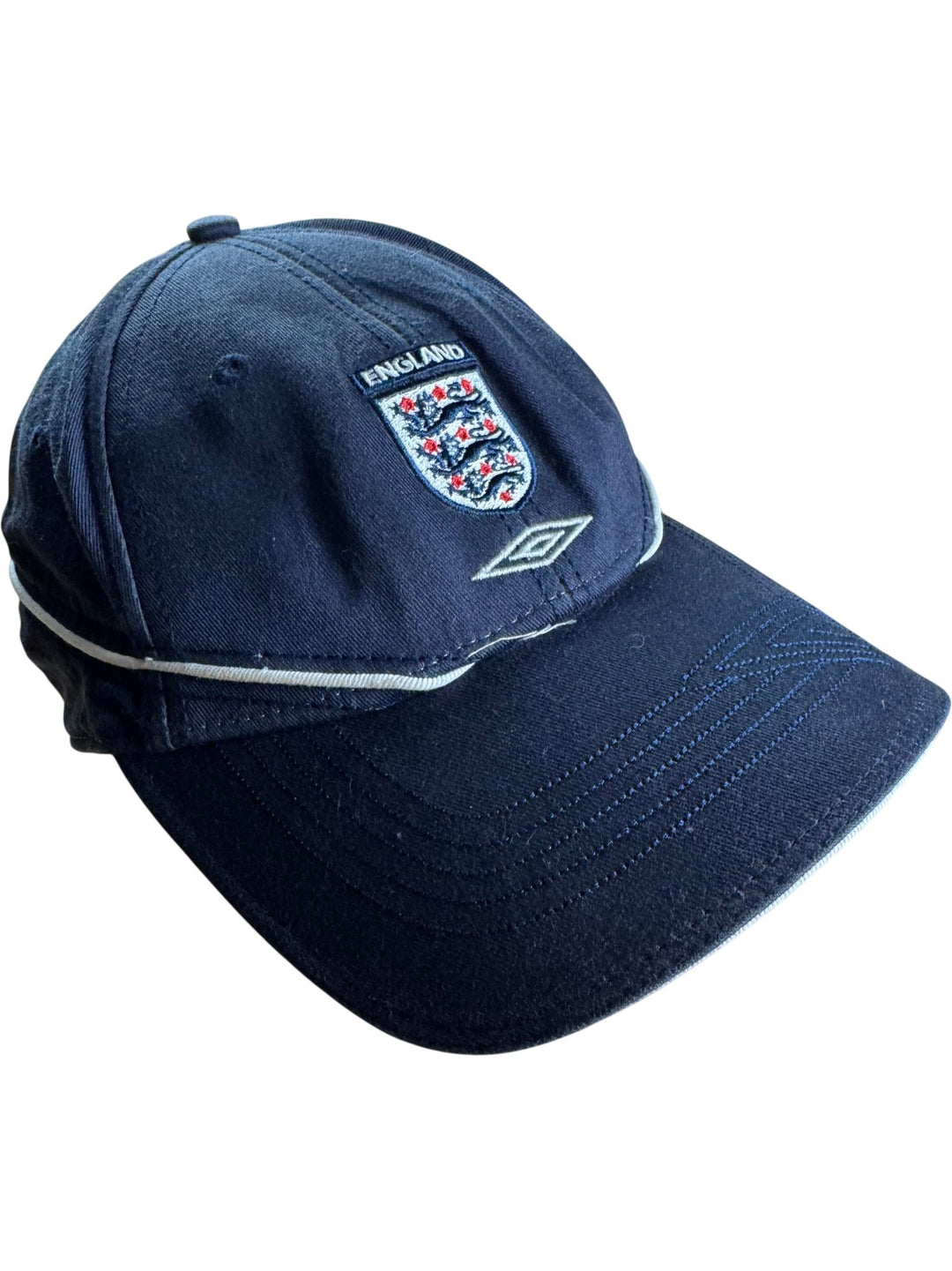 Umbro England Navy Baseball Cap - Think Vintage ltd
