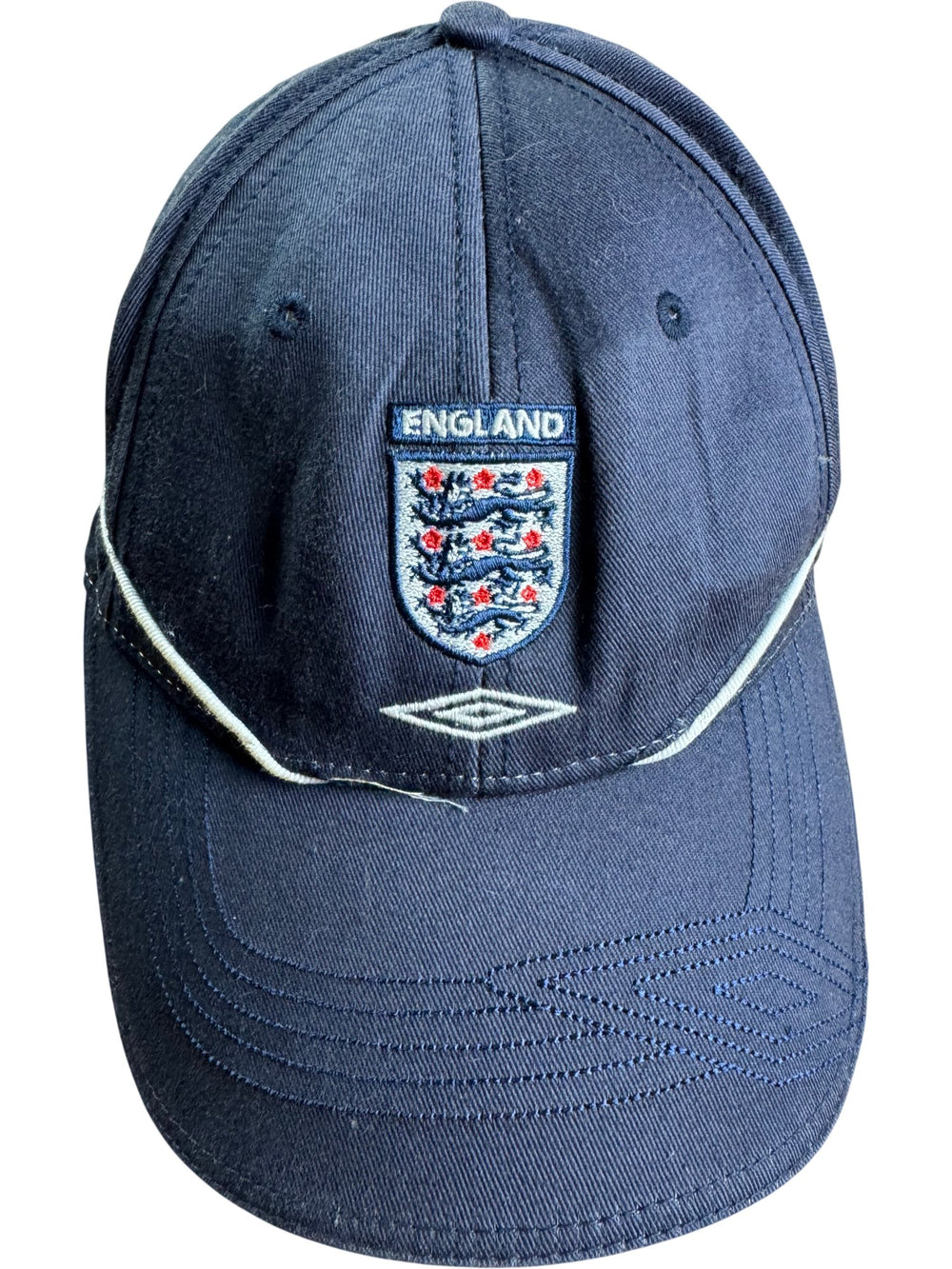 Umbro England Navy Baseball Cap - Think Vintage ltd