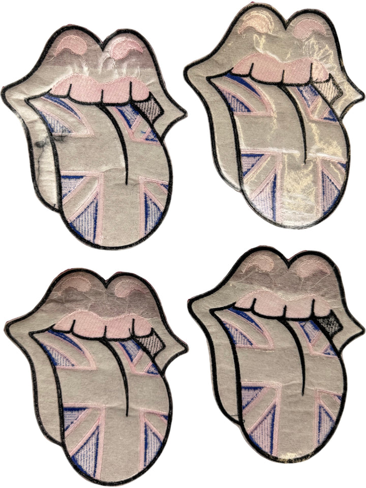 Union Jack Embroidered Logo Patches - Think Vintage