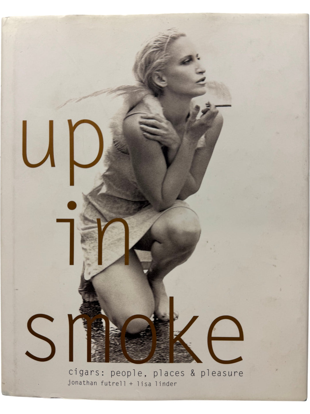 Up In Smoke Book On Cigars By Jonathan Futrell Lisa Linder - Think Vintage