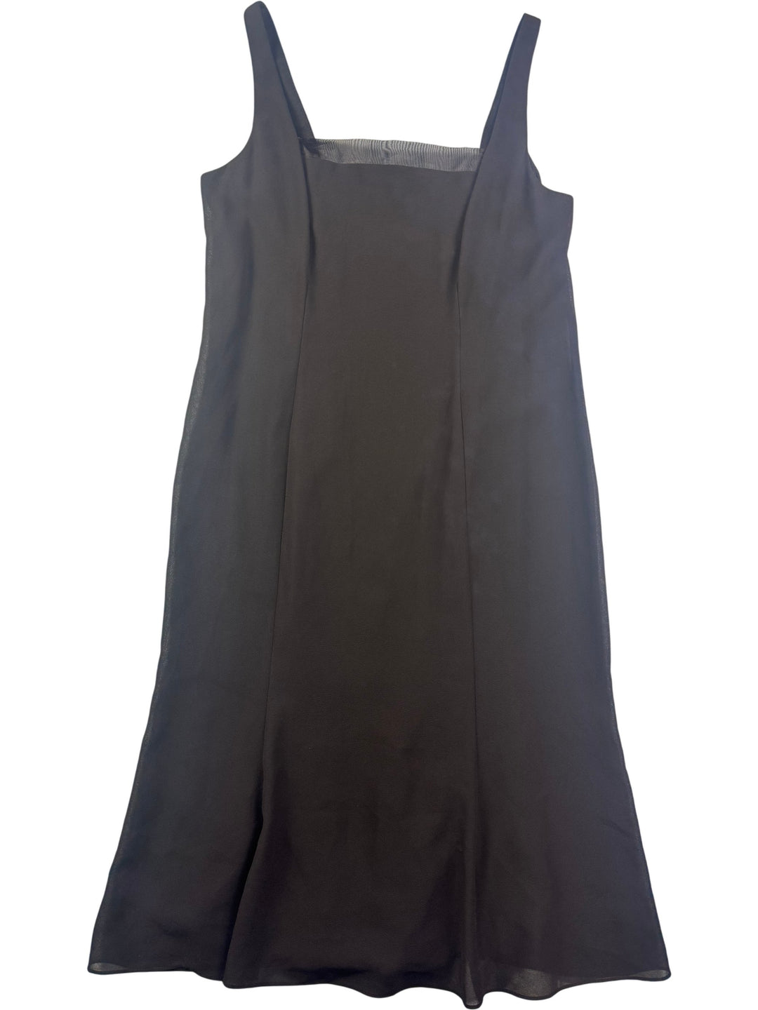 Ursula Of Switzerland Black Slip Dress - XS - Think Vintage Online Ltd
