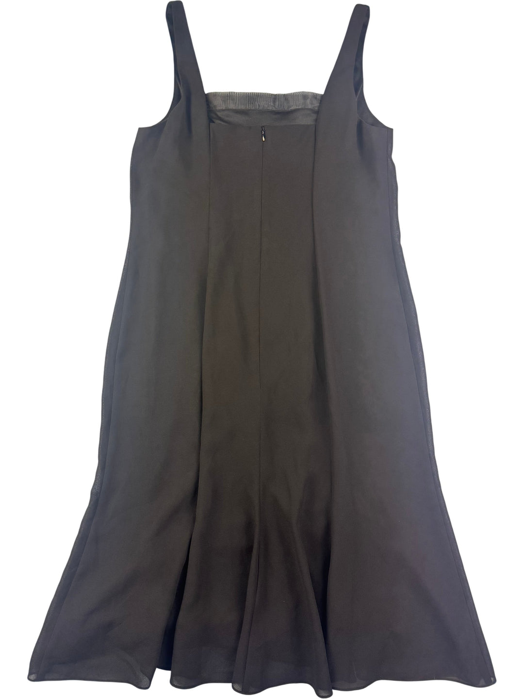 Ursula Of Switzerland Black Slip Dress - XS - Think Vintage ltd