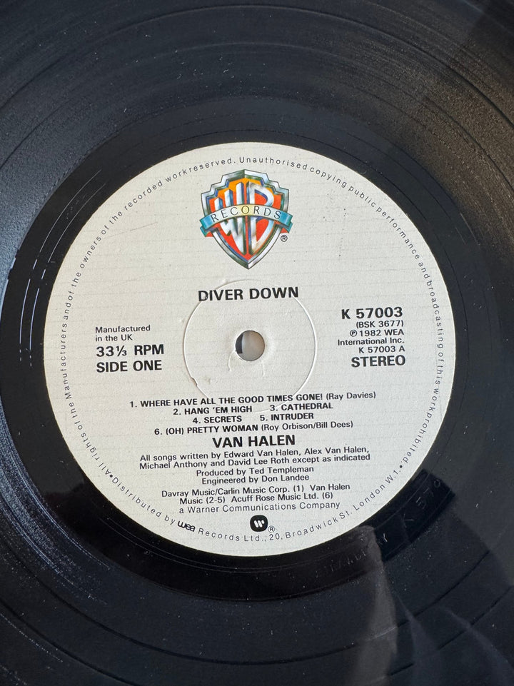 Van Halen Diver Down Vinyl Album - Good - Think Vintage ltd