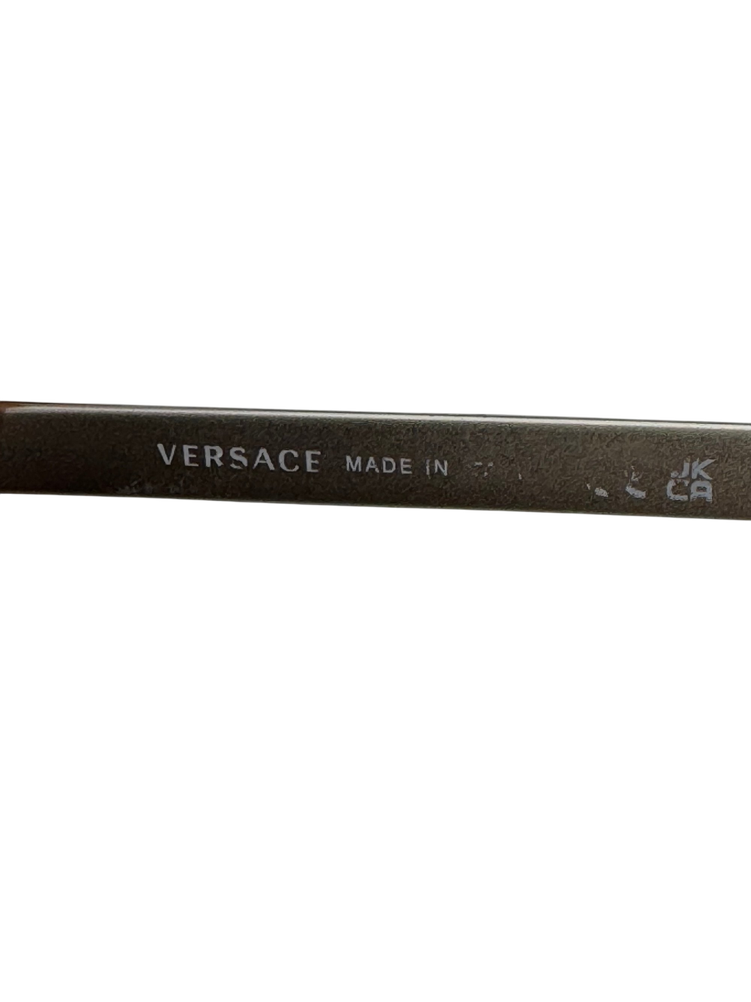 Versace Gold Round Sunglasses - Think Vintage