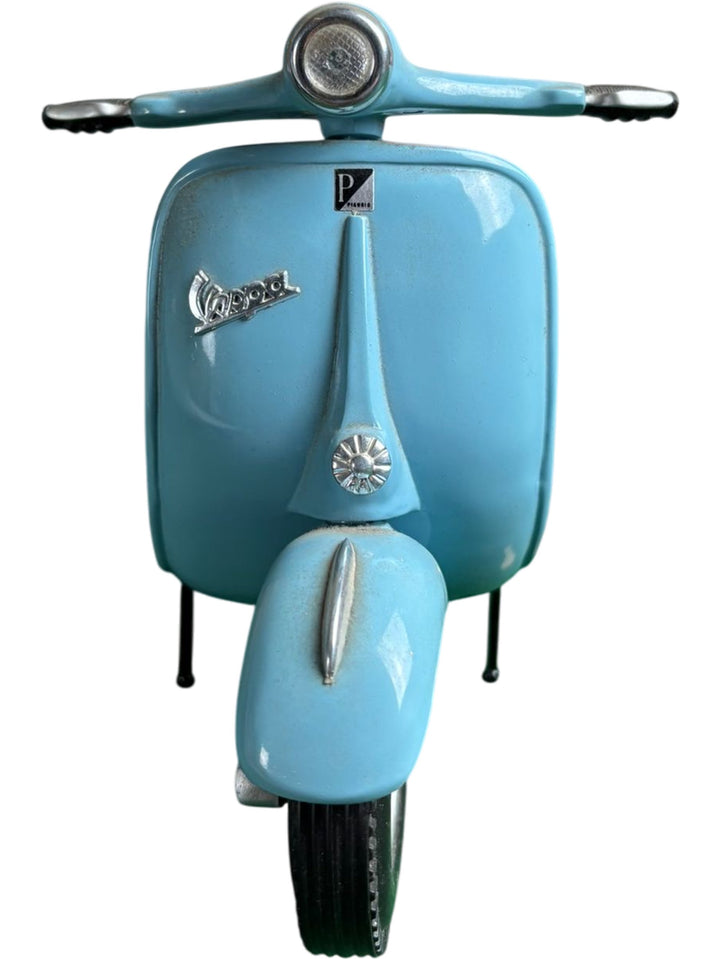 Vespa Model Scooter Collectable in Light Blue Vintage Style - Think Vintage
