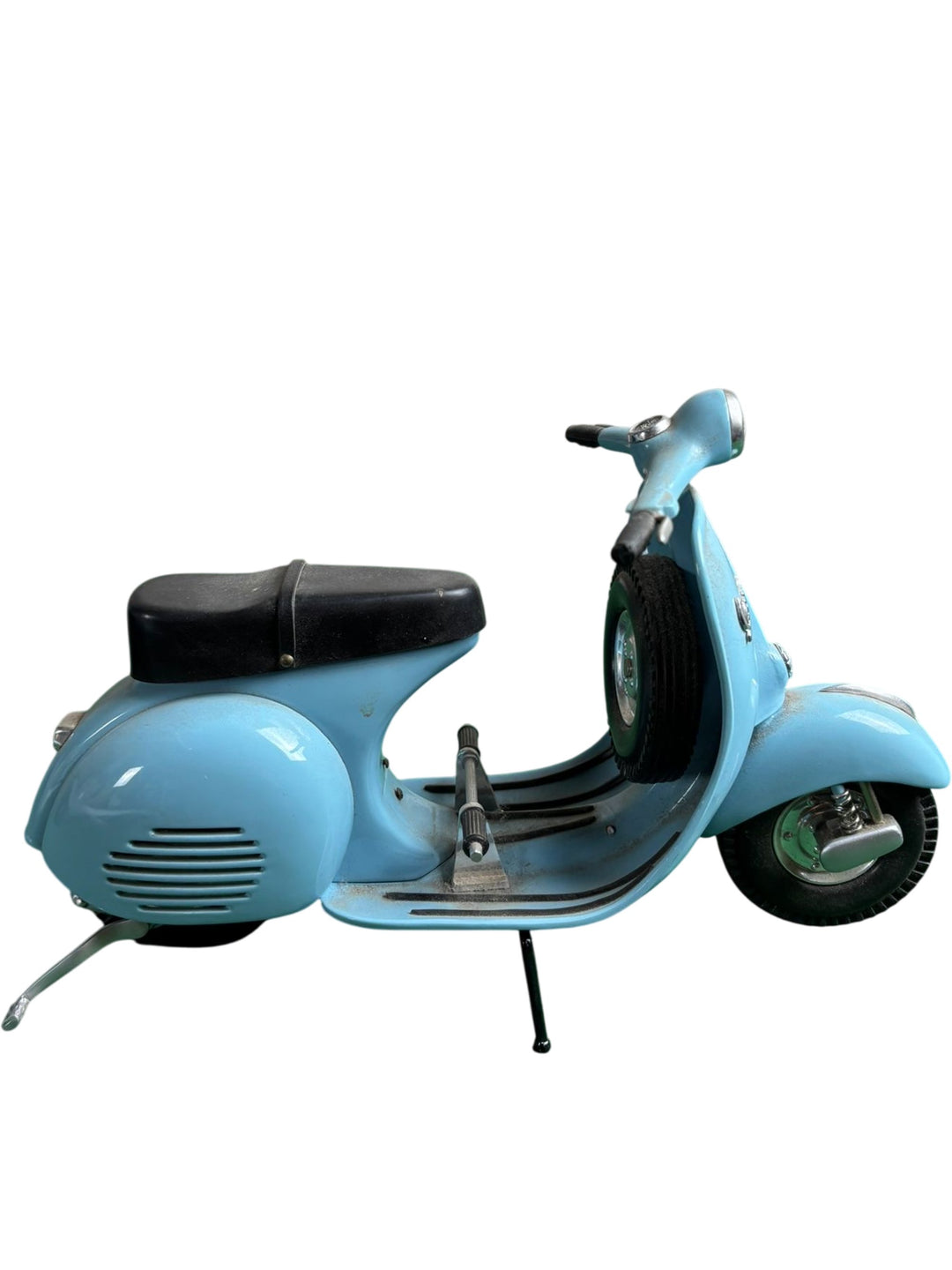 Vespa Model Scooter Collectable in Light Blue Vintage Style - Think Vintage