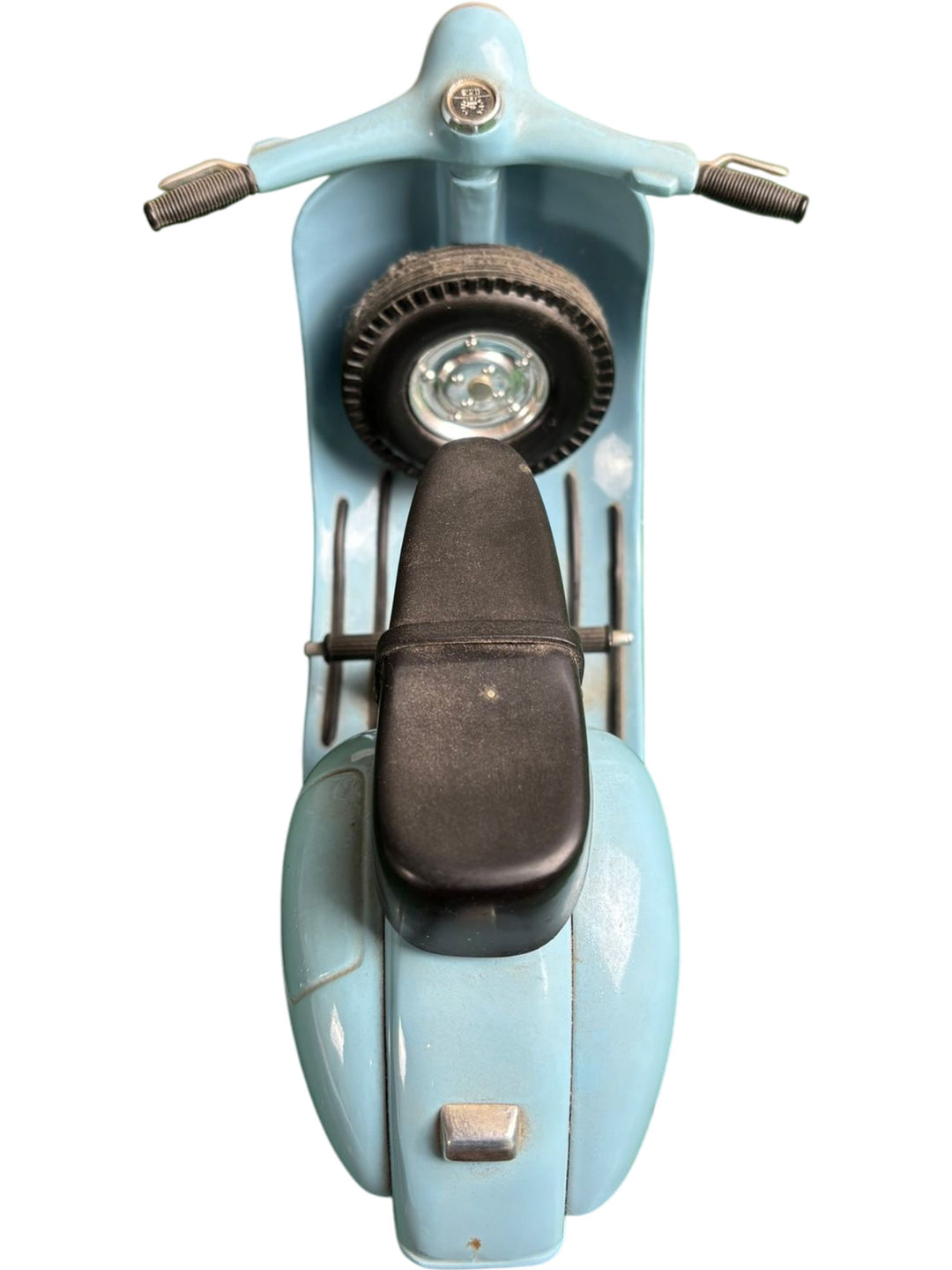 Vespa Model Scooter Collectable in Light Blue Vintage Style - Think Vintage
