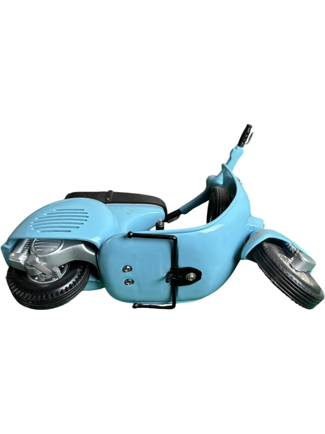 Vespa Model Scooter Collectable in Light Blue Vintage Style - Think Vintage Online Ltd
