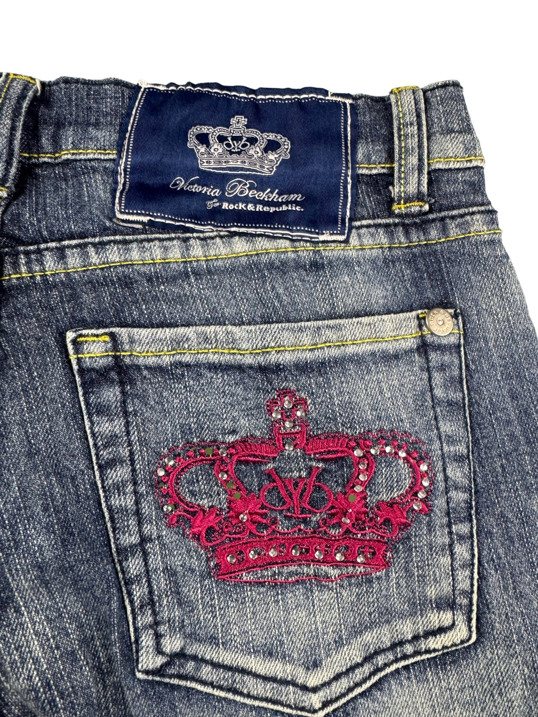 Victoria Beckham Rock & Republic Denim Jeans - W28 L29 - Think Vintage Online Ltd