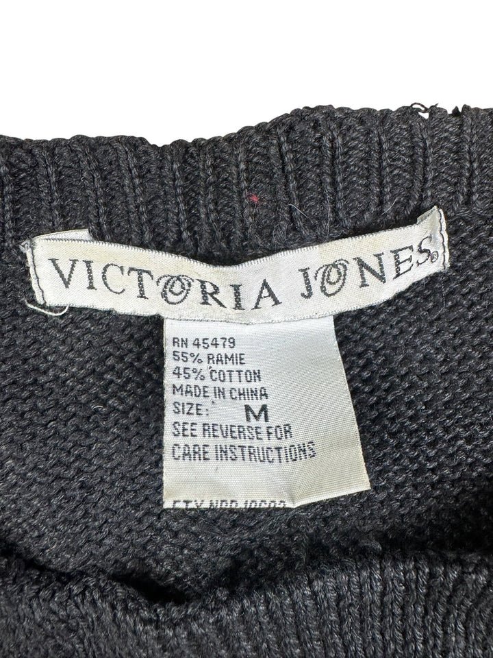 Victoria Jones Beaded Sweater - XL