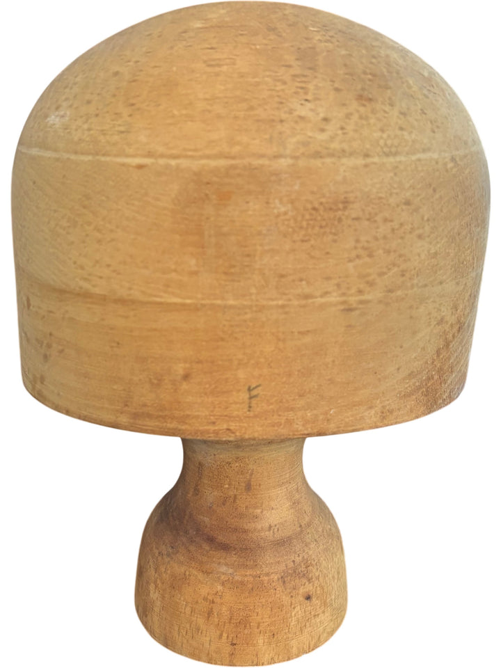 Victorian Wooden Hat Block - Think Vintage