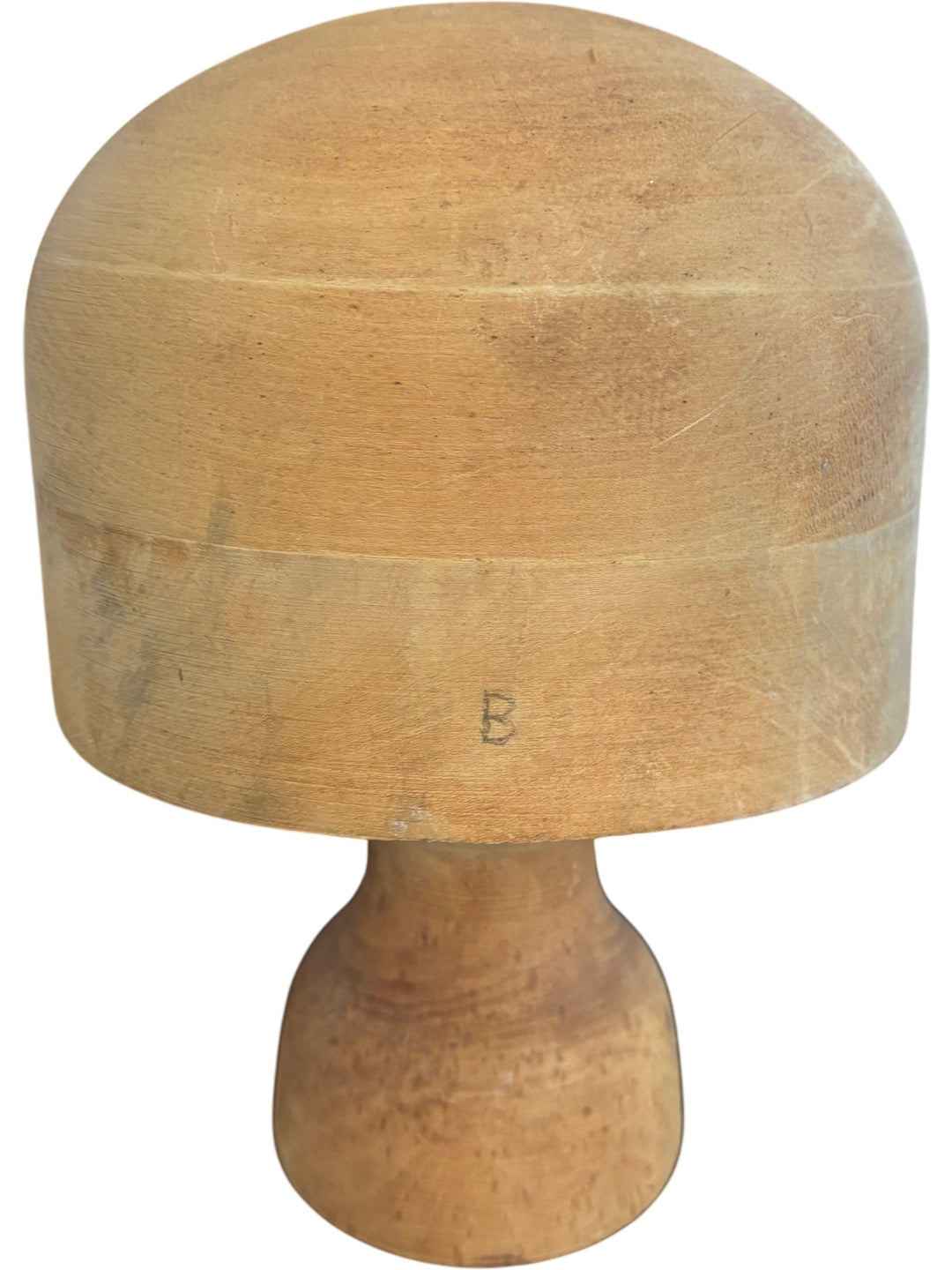 Victorian Wooden Hat Block - Think Vintage