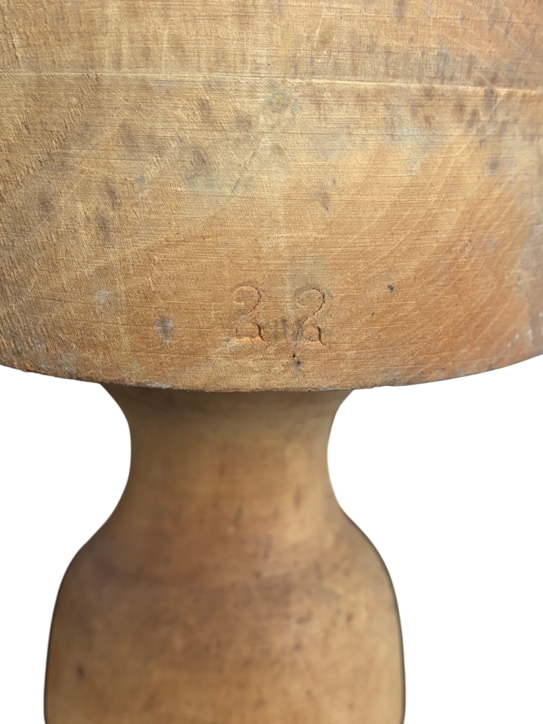 Victorian Wooden Hat Block - Think Vintage