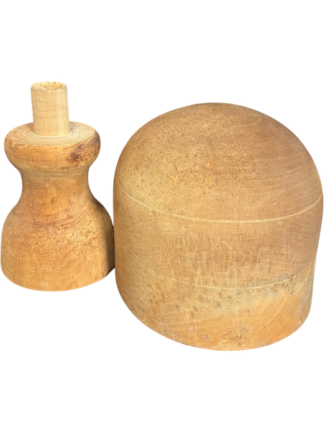 Victorian Wooden Hat Block - Think Vintage