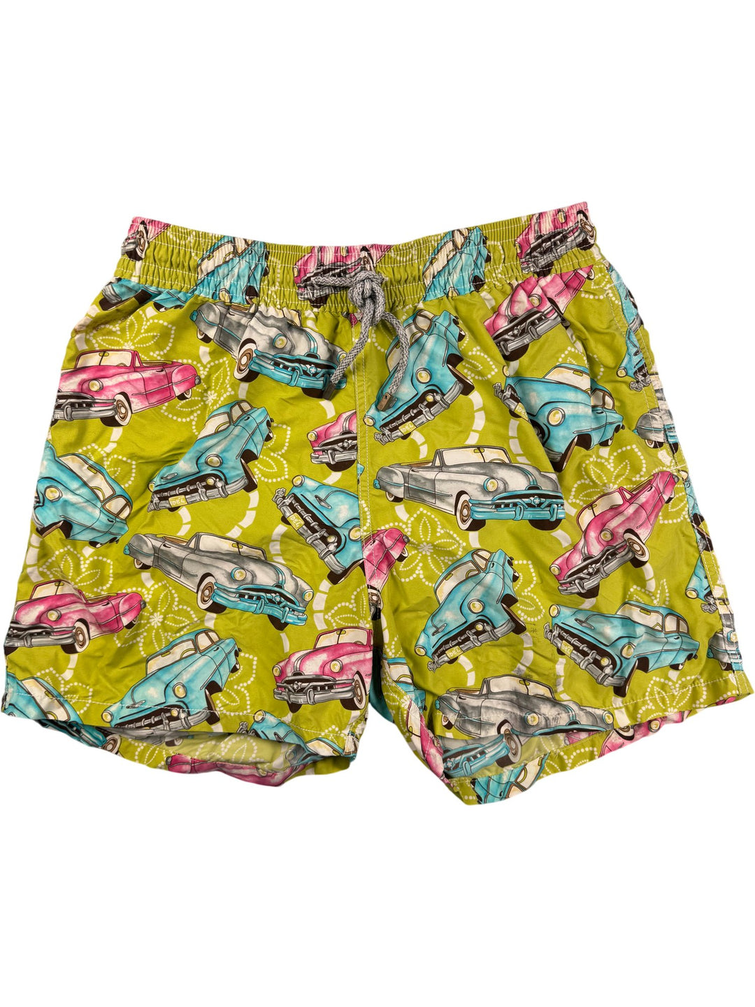 Vilebrequin Car Patterned Swim Trunks - W32 - Think Vintage ltd