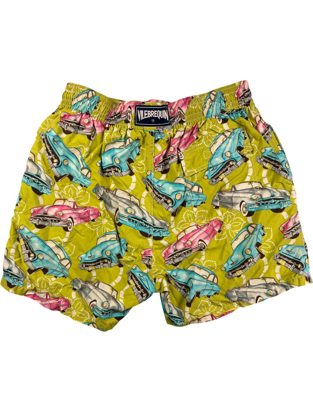 Vilebrequin Car Patterned Swim Trunks - W32 - Think Vintage ltd