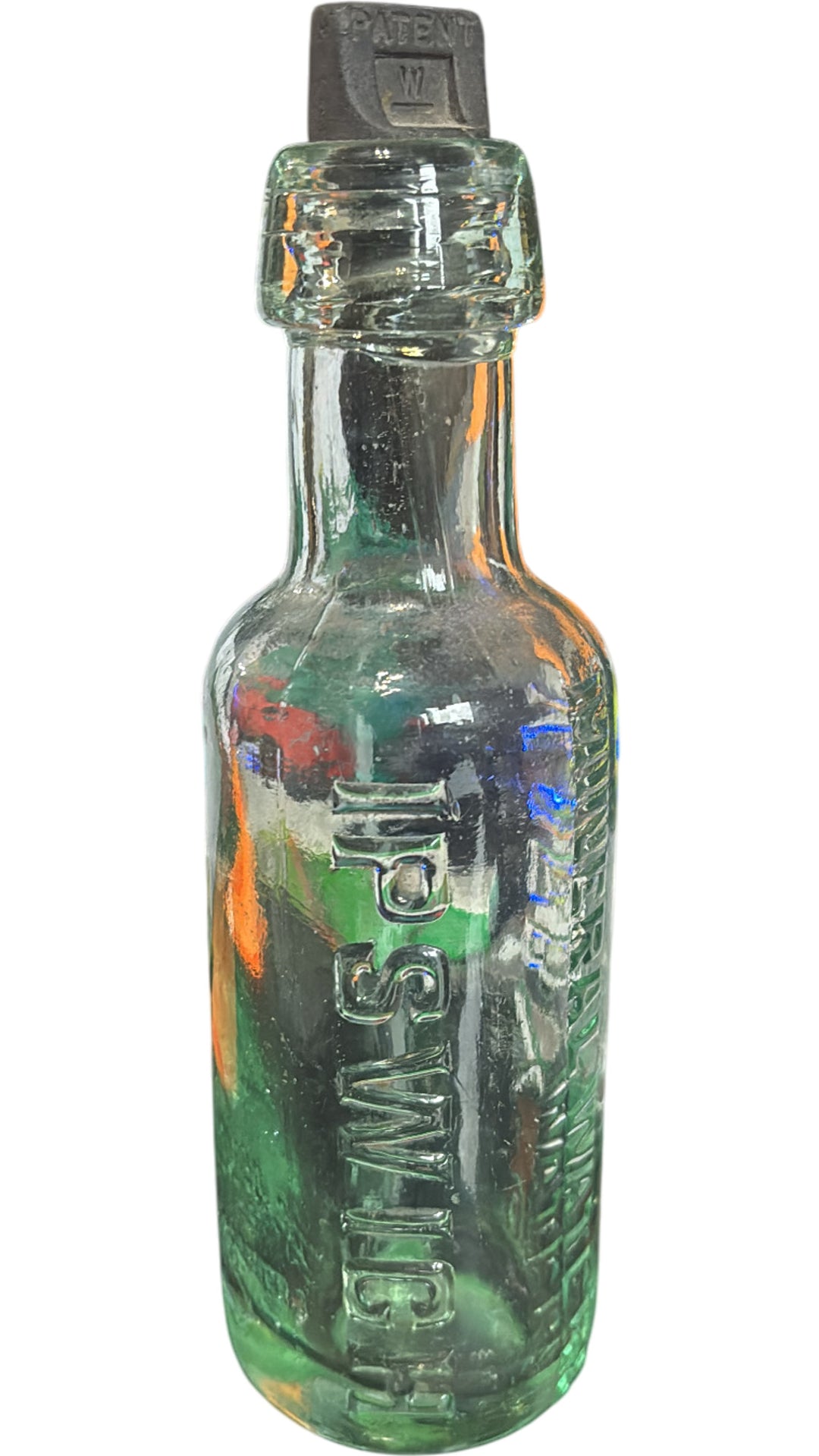 Vintage 1900 - 1920 Dobson & Nall Ltd Ipswich Kirkby Mineral Water Glass Bottle - Think Vintage