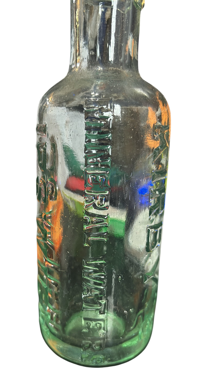 Vintage 1900 - 1920 Dobson & Nall Ltd Ipswich Kirkby Mineral Water Glass Bottle - Think Vintage