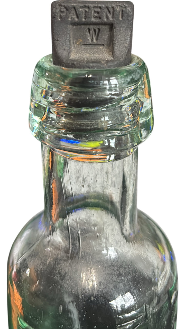 Vintage 1900 - 1920 Dobson & Nall Ltd Ipswich Kirkby Mineral Water Glass Bottle - Think Vintage