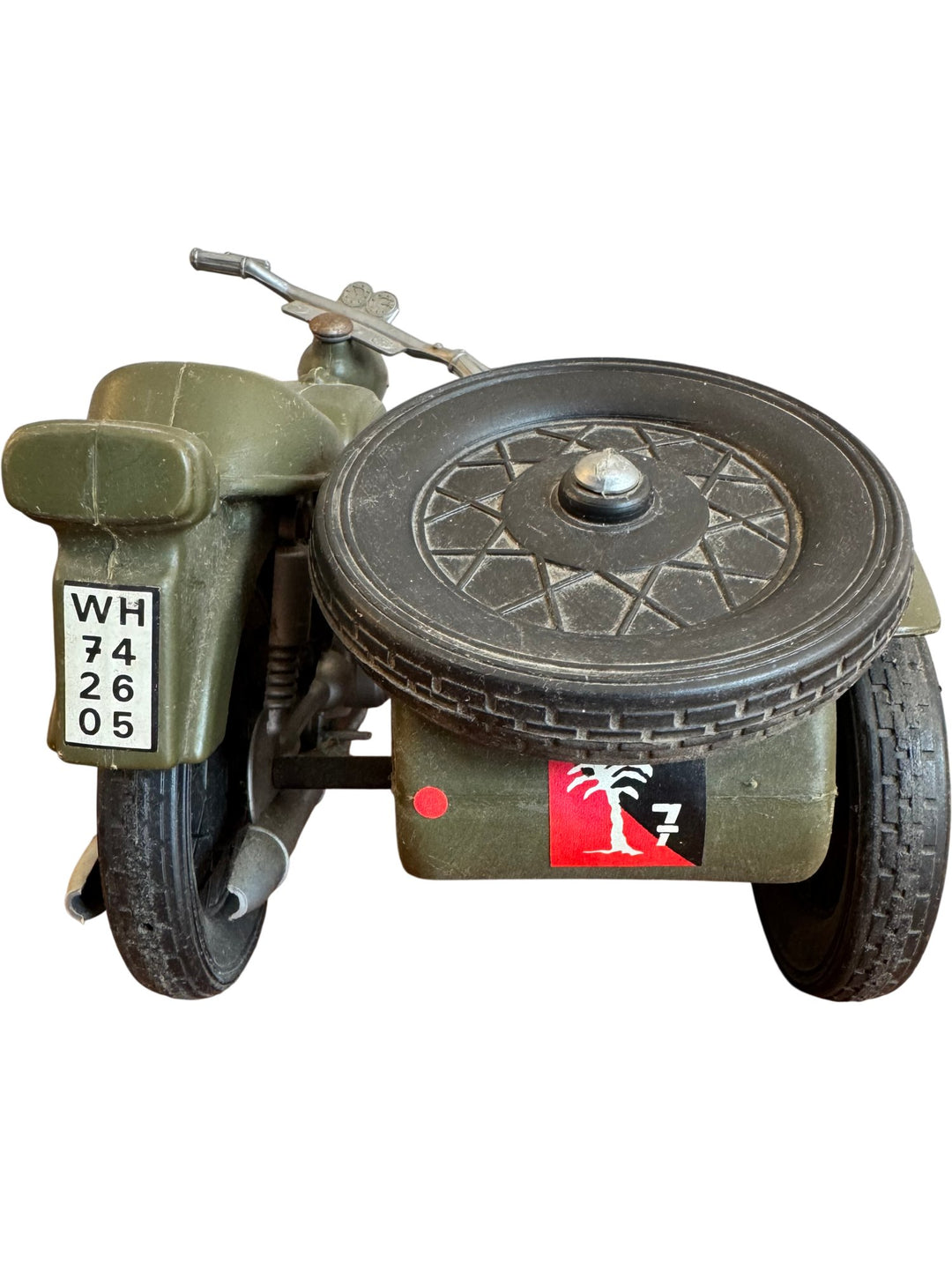 Vintage Action Man Motorcycle with Sidecar - Think Vintage ltd