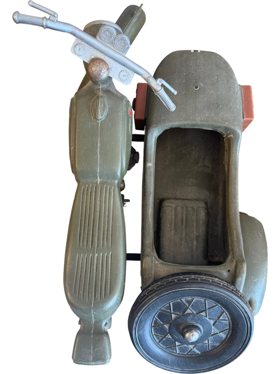 Vintage Action Man Motorcycle with Sidecar - Think Vintage ltd