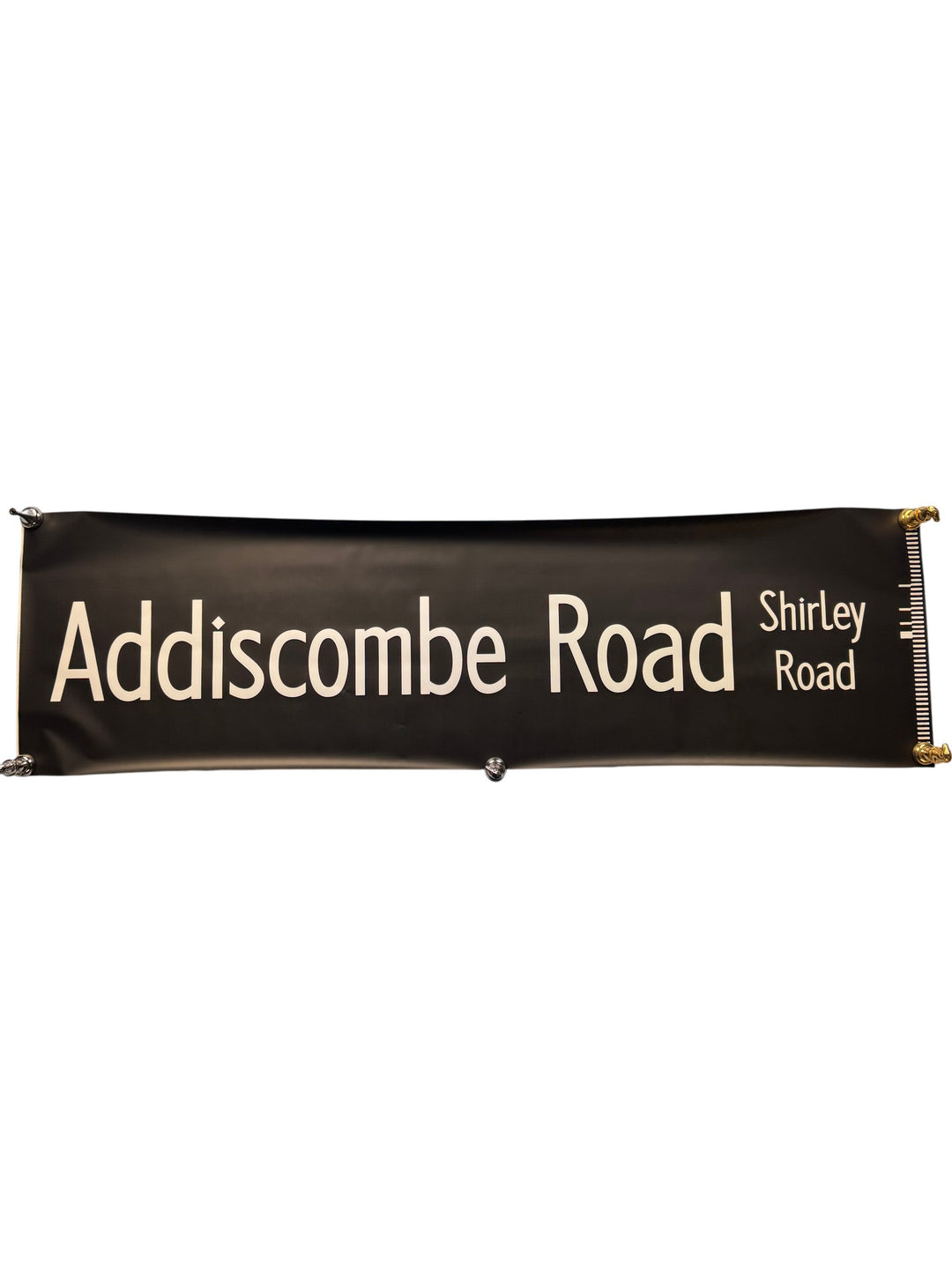 Vintage 'Addiscombe Road' - Shirley Road - Bus Destination Roll Section - Think Vintage ltd