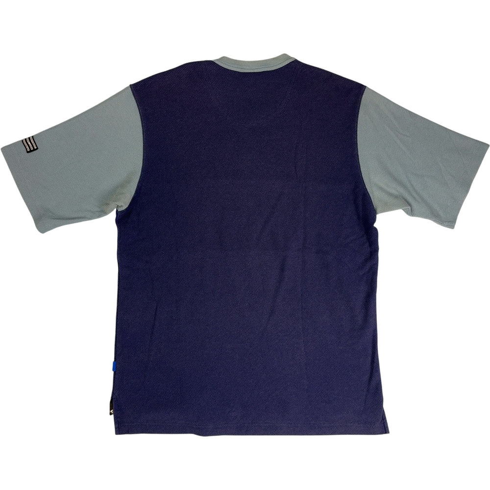 Vintage Adidas Colour Block Short Sleeve T-Shirt - XL - Think Vintage