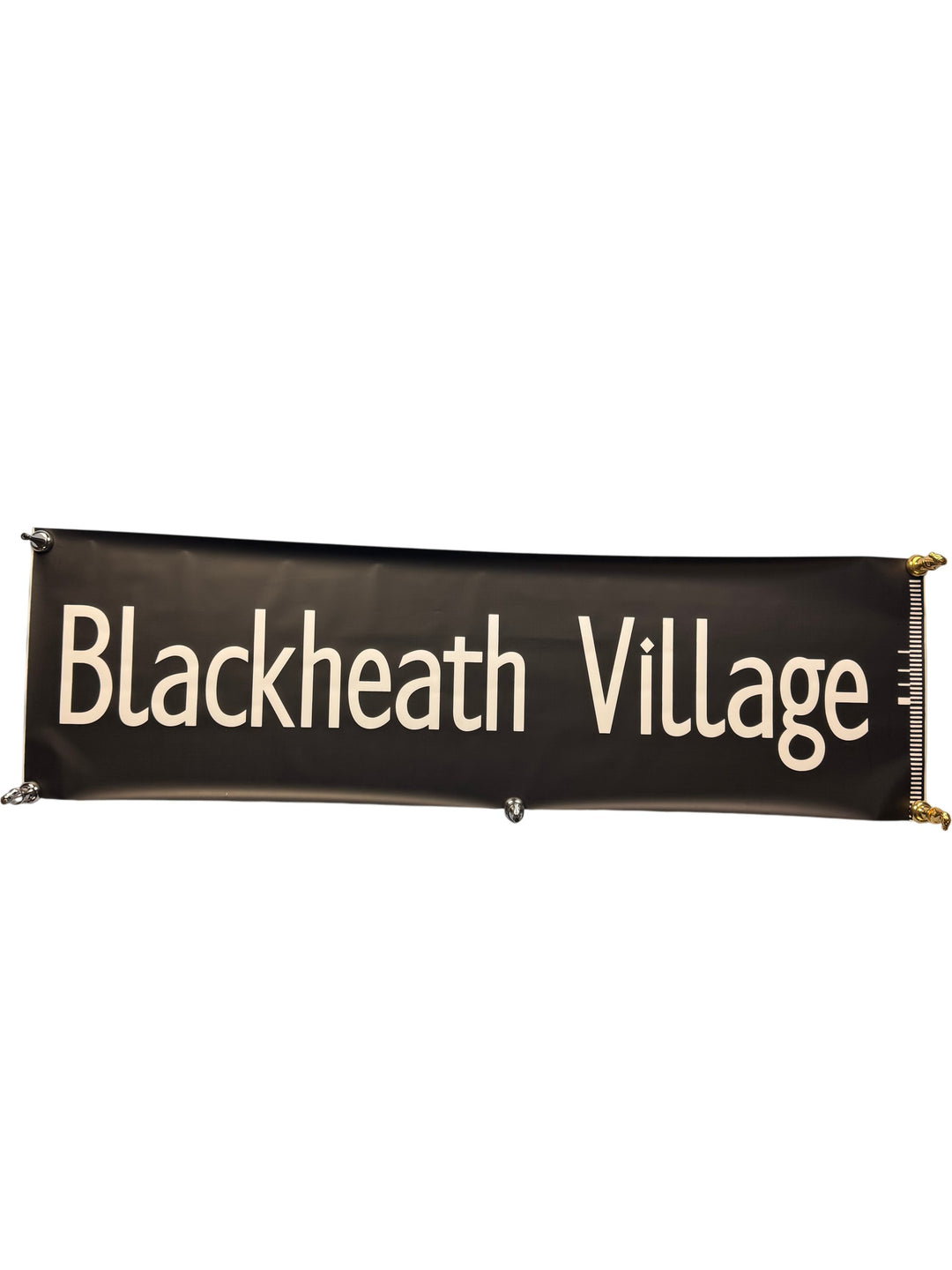 Vintage 'Blackheath Village' Bus Destination Roll Section - Think Vintage ltd