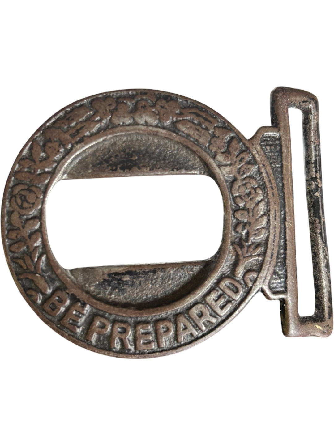 Vintage Boy Scouts Official Belt Buckle Be Prepared Metal - Think Vintage Online Ltd