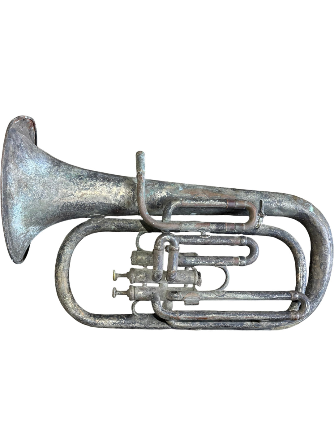 Vintage Brass Tuba London Made - Think Vintage