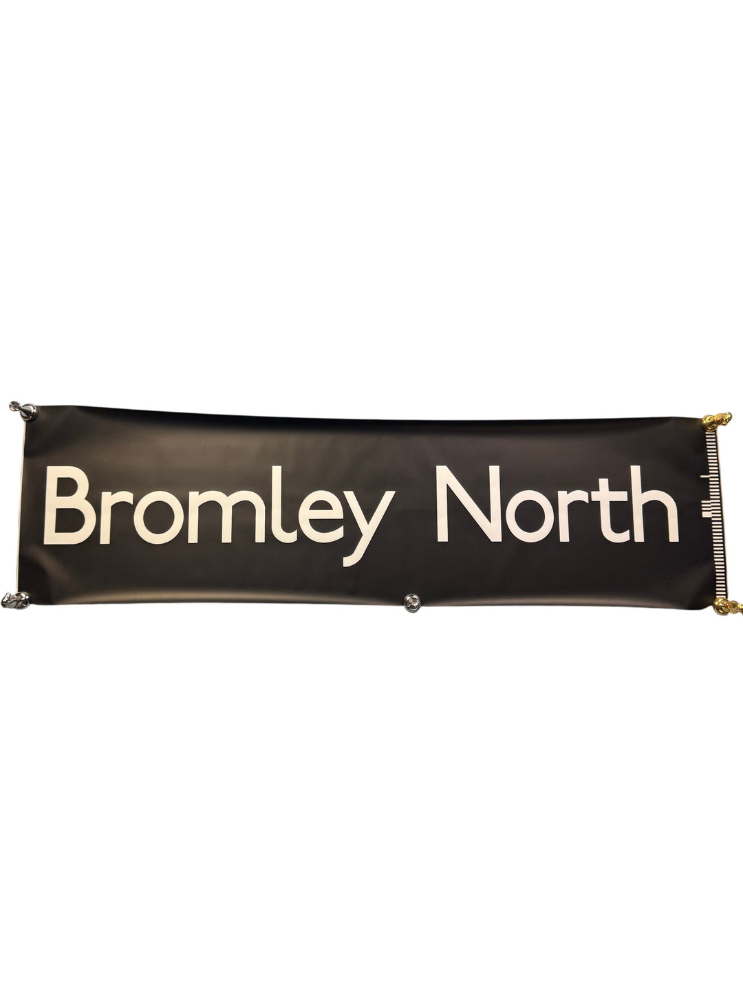 Vintage 'Bromley North' Bus Destination Roll Section - Think Vintage Online Ltd